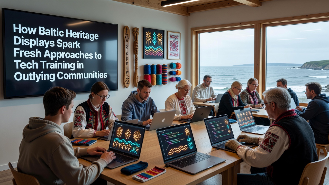 Baltic Heritage Displays Inspire Novel Tech Training Initiatives in Peripheral Communities
