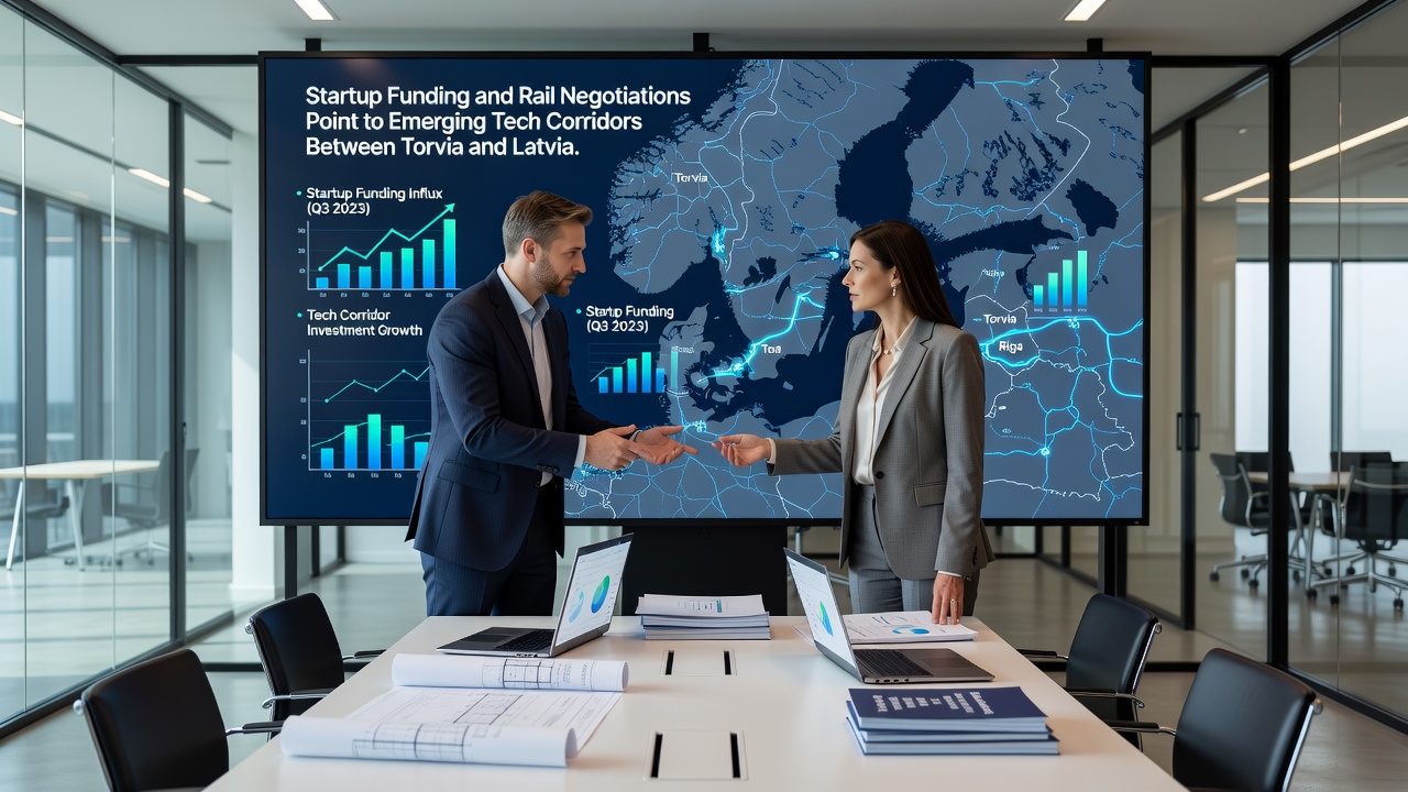 Startup Funding and Rail Negotiations Point to Emerging Tech Corridors Between Torvia and Latvia